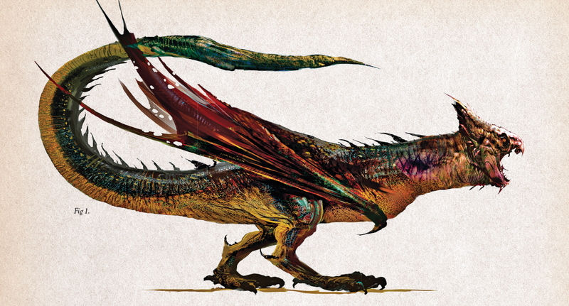 Illustration for article titled Harry Potter's Dragons And Other Beasts, As You've Never Seen Them